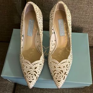 Blue by Betsey Johnson wedding shoes